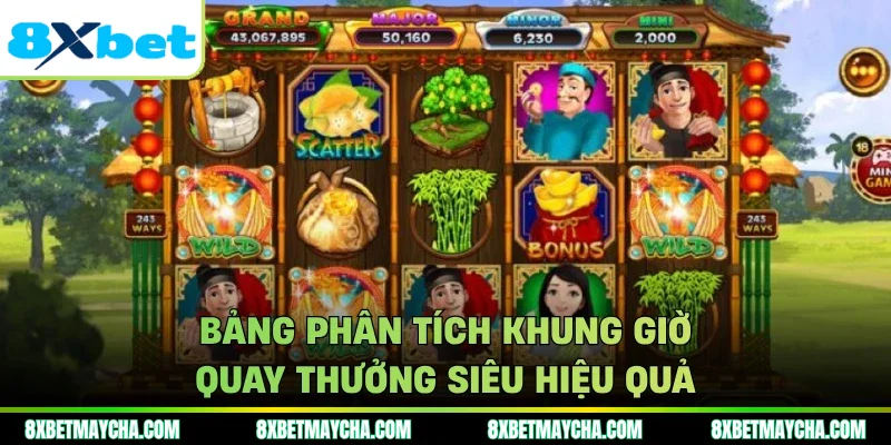 Bảng phân tích khung giờ quay thưởng siêu hiệu quả
